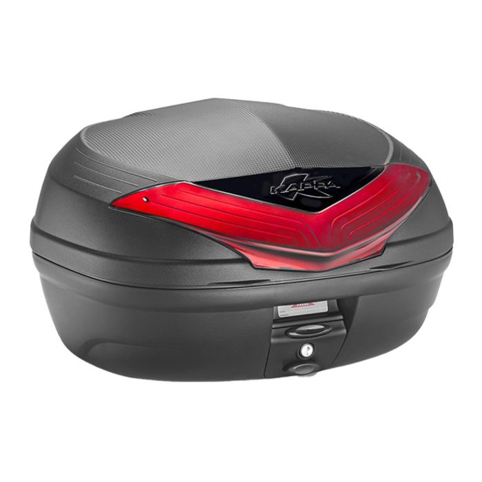 Valigia 46lt Kappa K466n2 Nera C.catad. Rossi Vers.2