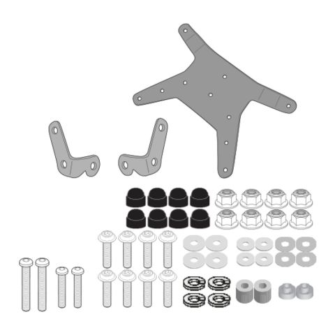 Kit Di Attacchi Per 7710dt, 7710d Givi D7711kit