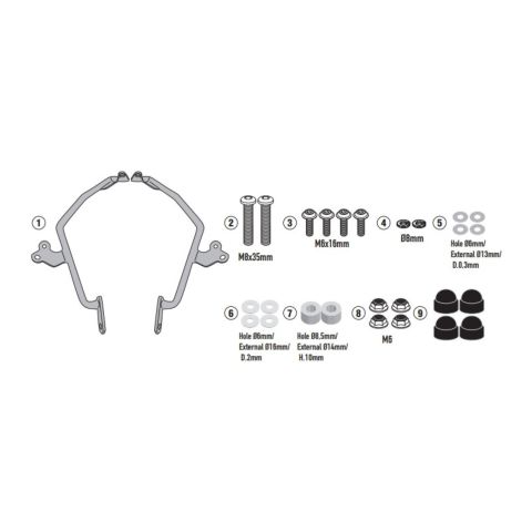 Attacchi Specifici Honda Cmx500 Givi Al1182a