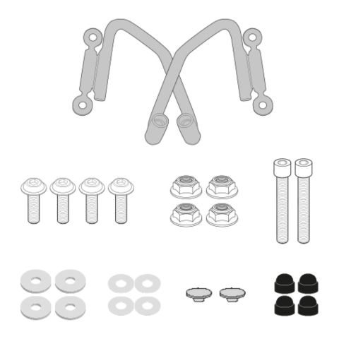 Attacchi Parabrezza Honda Cb500f 2019 Givi A1176a