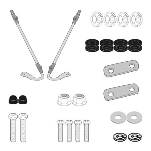 Kit Attacchi Parabrezza Givi Per Niu Mqi gt (21)