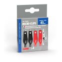 Set of 4 Isolated Battery Clips