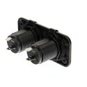 Doppia Presa Di Corrente Ext2 12/24v Impermeabile