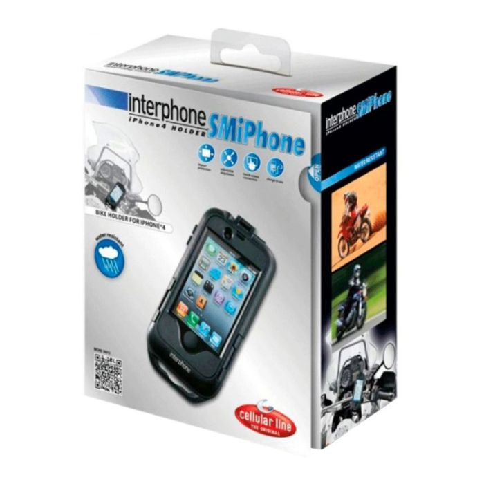 Soporte de moto Cellularline para iphone 4 Ref. smiphone4