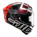 Casco Shoei X-spr Pro Diggia 2 Tc1 Nero Rosso Grigi