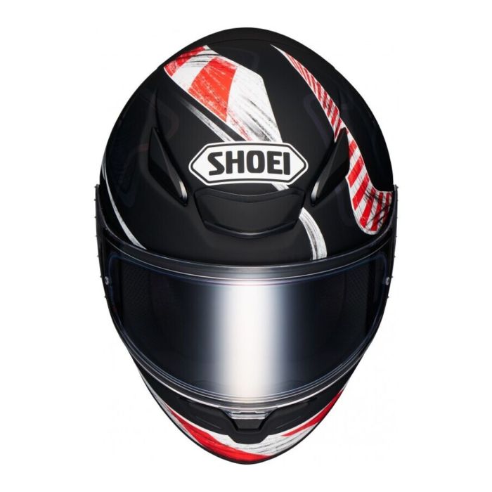 Casco Integrale Shoei Nxr2 Knee Down Tc5 Nero Rosso