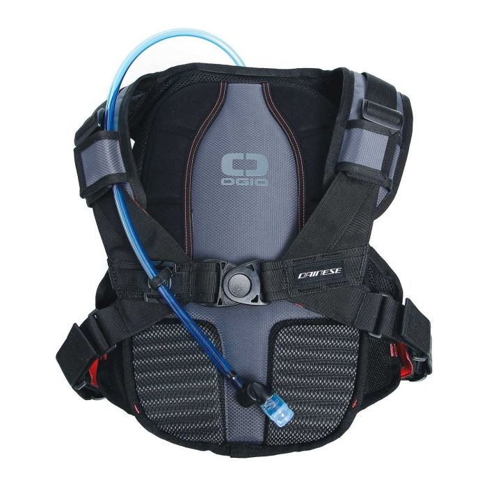 Zaino Dainese Alligator Backpack Con Sacca Idrica Black/red