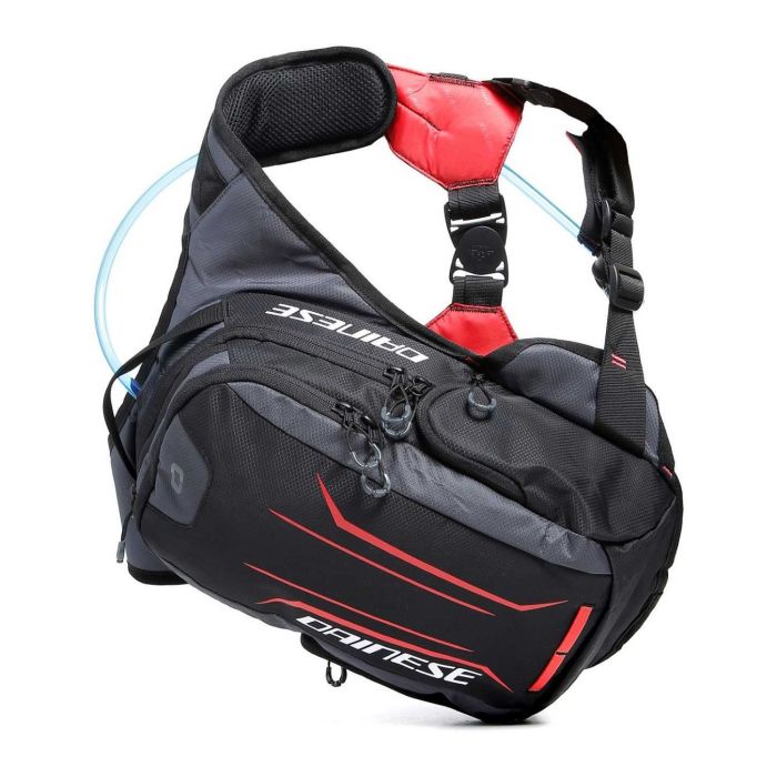 Zaino Dainese Alligator Backpack Con Sacca Idrica Black/red