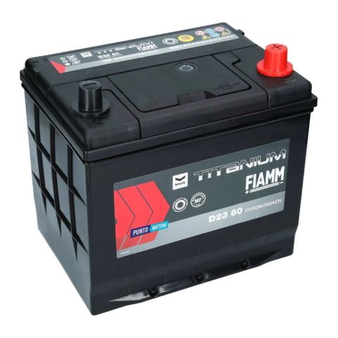 Batteria Fiamm 60 Ah. Titanium Black D23x 60