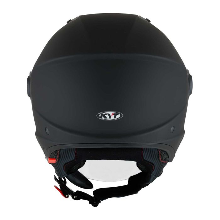 Casco Jet Kyt D-city Plain Matt Black