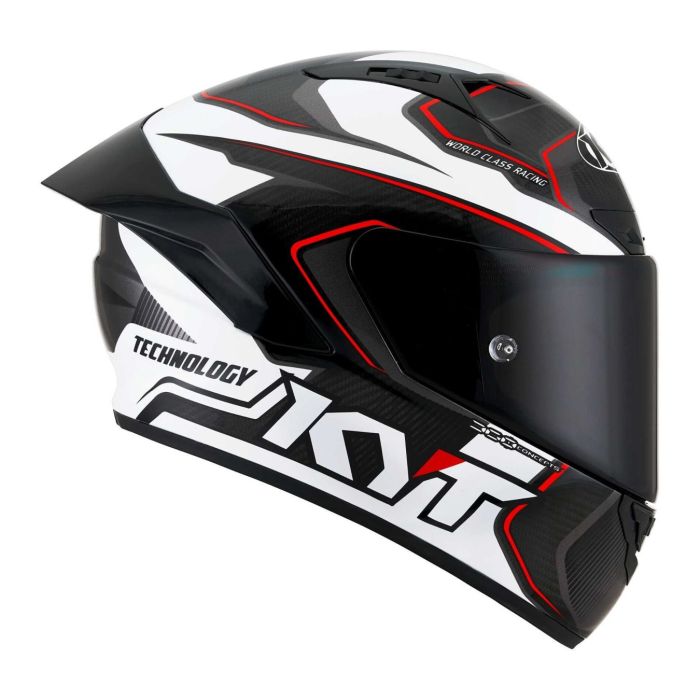 Casco Integrale Kyt Nz-race Carbon Competition White