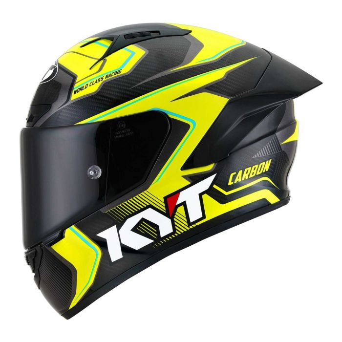 Casco Integrale Kyt Nz-race Carbon Competition Yellow