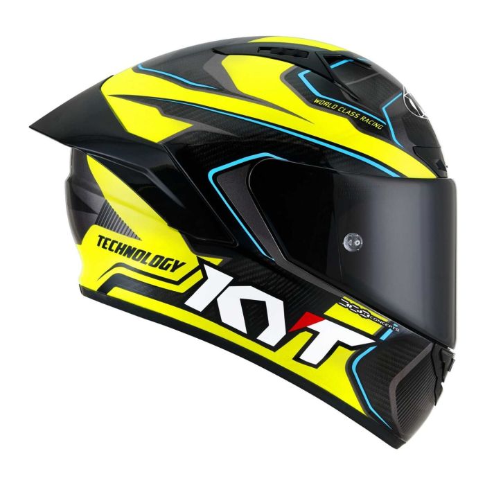 Casco Integrale Kyt Nz-race Carbon Competition Yellow