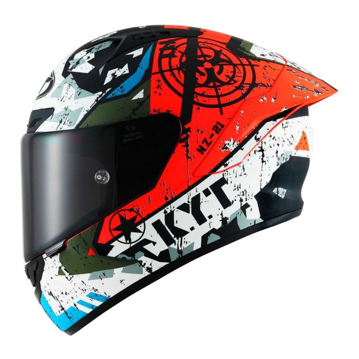 Casco Integrale Kyt Nz-race Blazing Matt Red