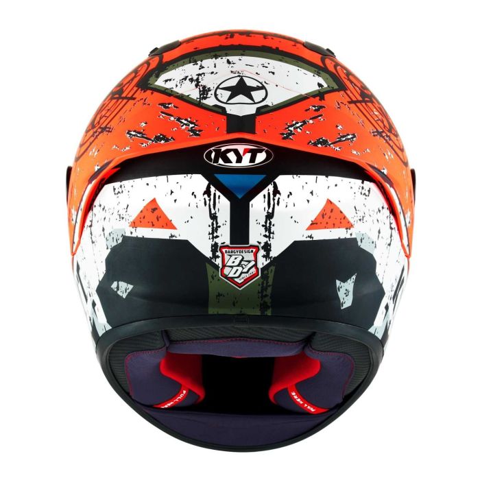 Casco Integrale Kyt Nz-race Blazing Matt Red