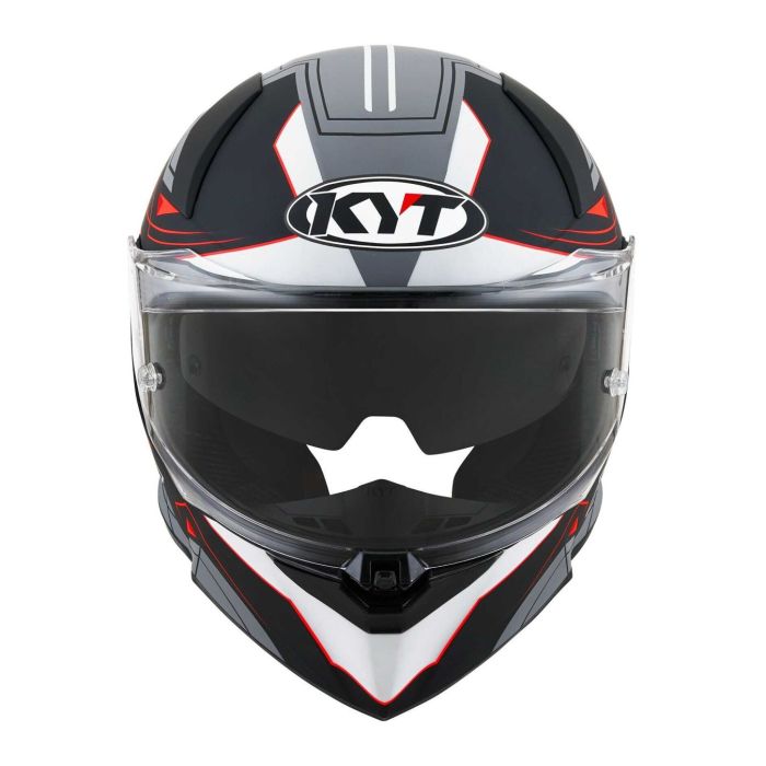 Casco Integrale Kyt R2r Led Matt Black/grey