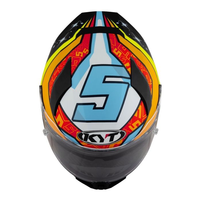 Casco Integrale Kyt R2r Max Replica Masia 2022 Matt Orange