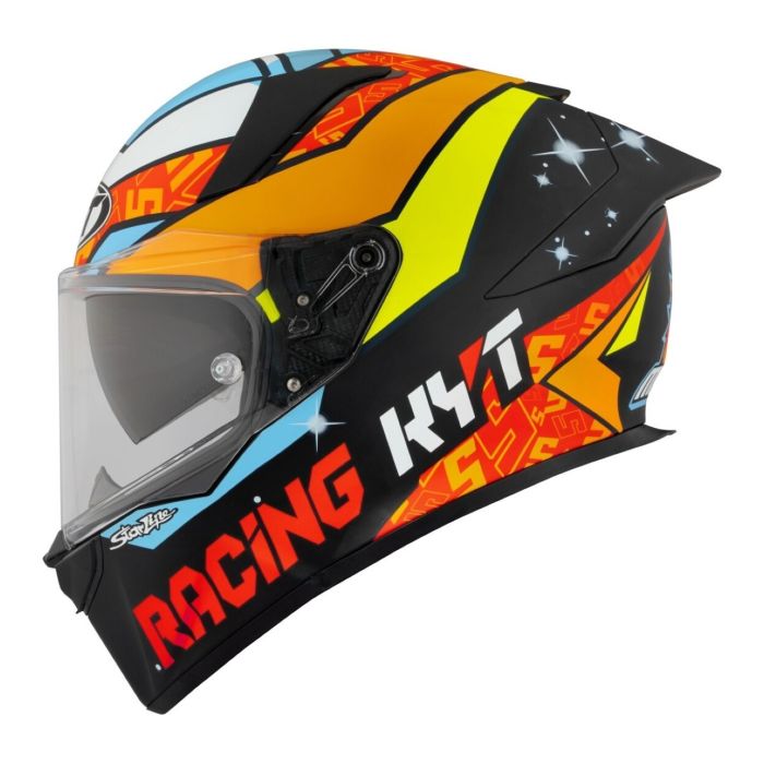 Casco Integrale Kyt R2r Max Replica Masia 2022 Matt Orange
