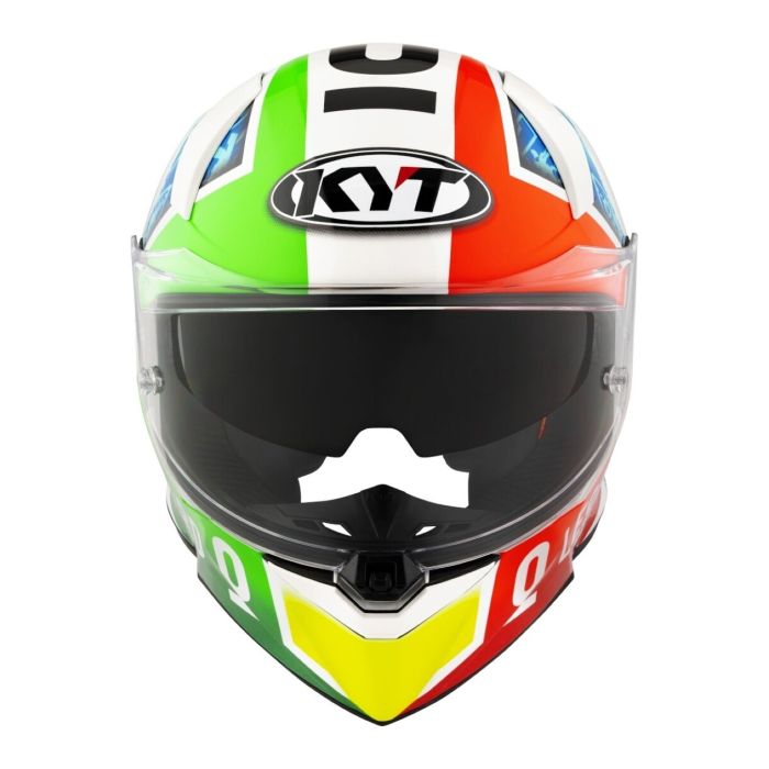 Casco Integrale Kyt R2r Max Replica Foggia Misano 2021 Red White Green