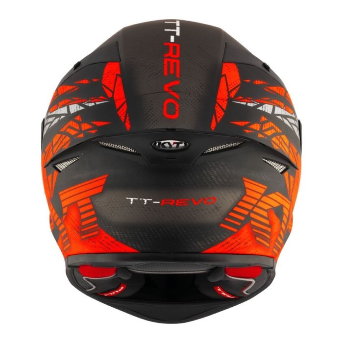 Casco Integrale Kyt Tt-revo Combustion Matt Red