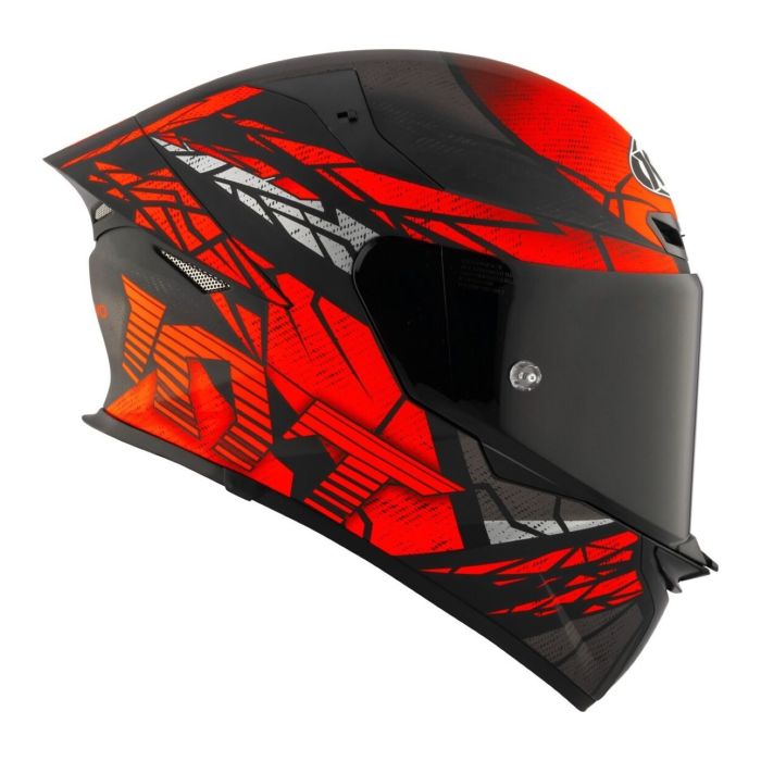 Casco Integrale Kyt Tt-revo Combustion Matt Red