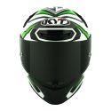 Casco Integrale Kyt Tt-revo Replica Alex Lowes White/green Fluo