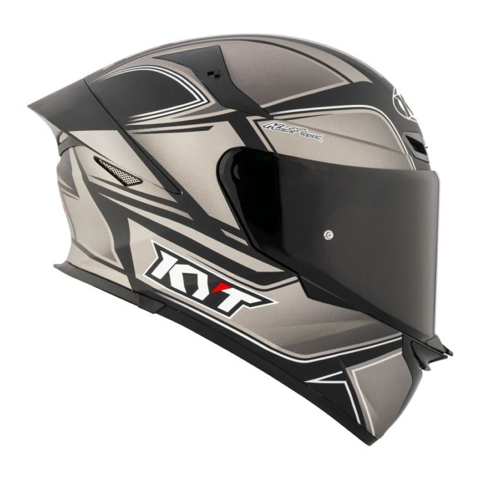 Casco Integrale Kyt Tt-revo Tourist Matt Cool Grey