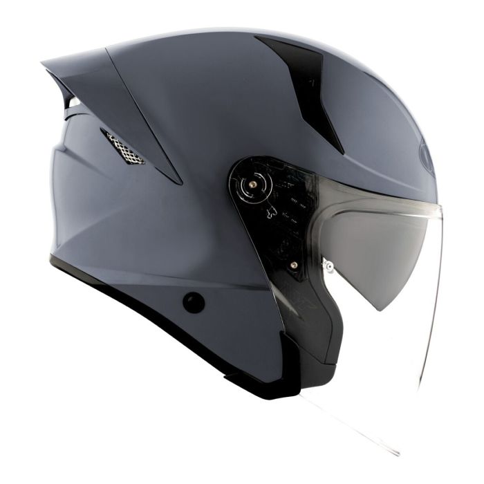 Casco Jet Kyt Ttr-jet Plain Grl Grey