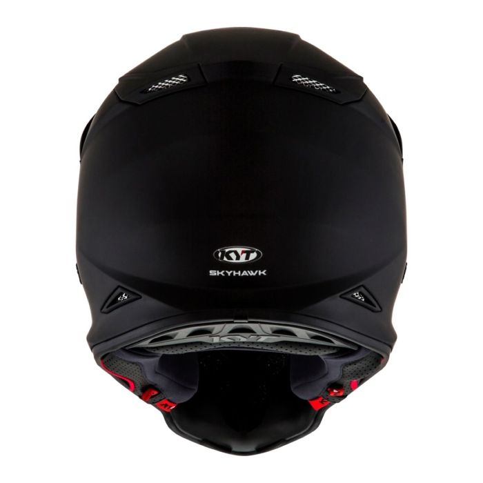 Casco Off-road Kyt Skyhawk R2r Plain Matt Black