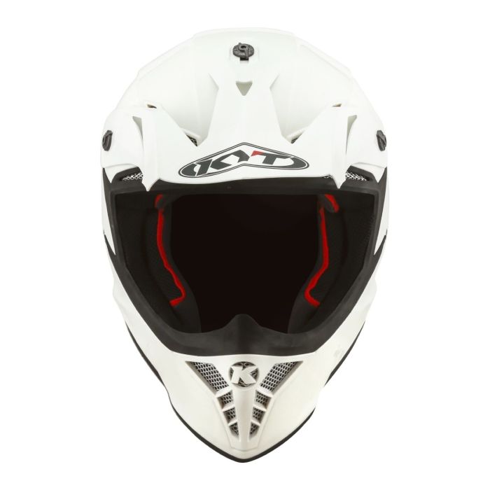 Casco Off-road Kyt Skyhawk R2r Plain White