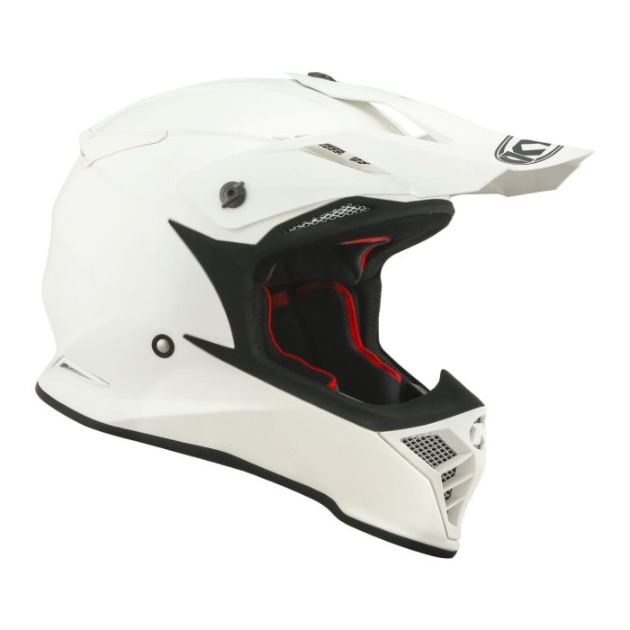 Casco Off-road Kyt Skyhawk R2r Plain White