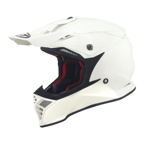 Casco Off-road Kyt Skyhawk Plain White