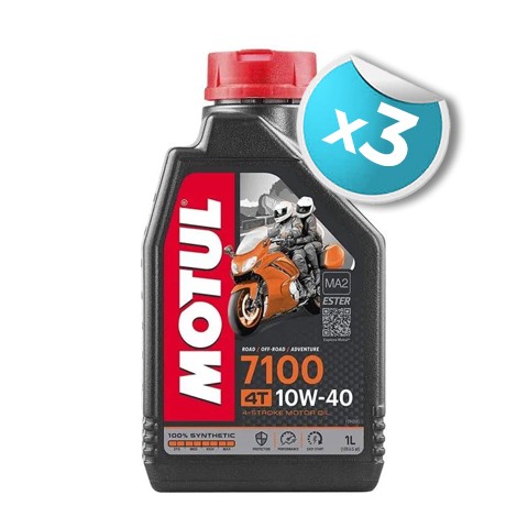 3 Lt. Olio Motul 7100 10w40 Conf. Conf. 1 Lt.