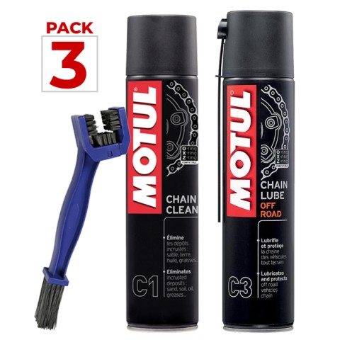 Kit Pulisci e Lubrifica Catena Motul Off-Road