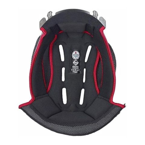 Nolan interior Clima Comfort Tg.m Black Red para N104/evo/absolute