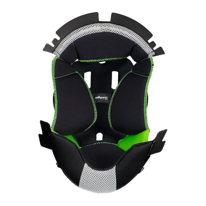 Nolan Air Top Comfort Tg.m Grey-yel Interieur für N62/g6 /1/r2