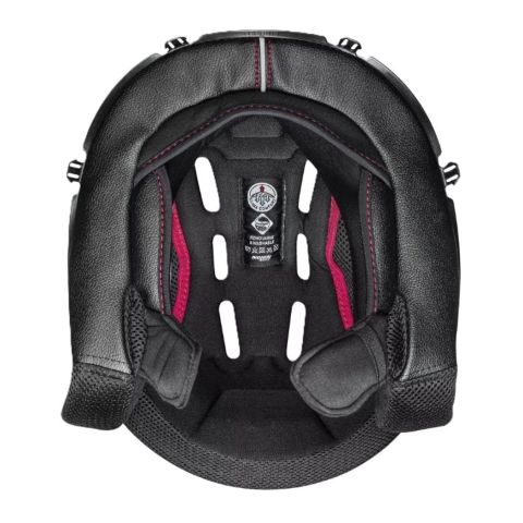 Interno Clima Comfort Black-red Ncom Per Casco Nolan N90-3 (s)