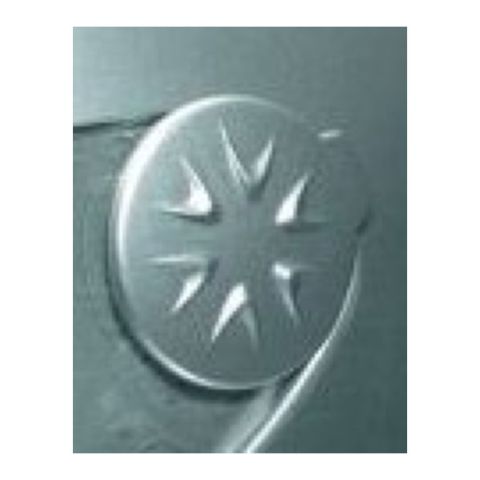 Nolan Placchette Dark Inox Flat Per R2