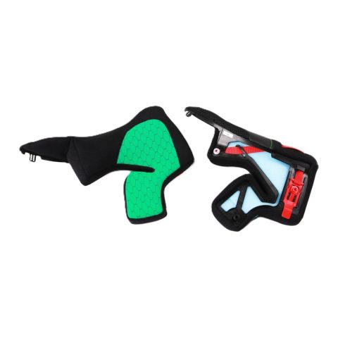 Nolan Sp.guanciali.racing.xl-xxl.35mm.green.std Xl.x804rsultra