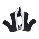 Guanciali Per Casco Twist 2.0 Da 25mm Tg.xxl Black & White