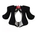 Almohadillas para las mejillas del casco Aviator Ace 15+10mm Tg.s Blanco y Negro