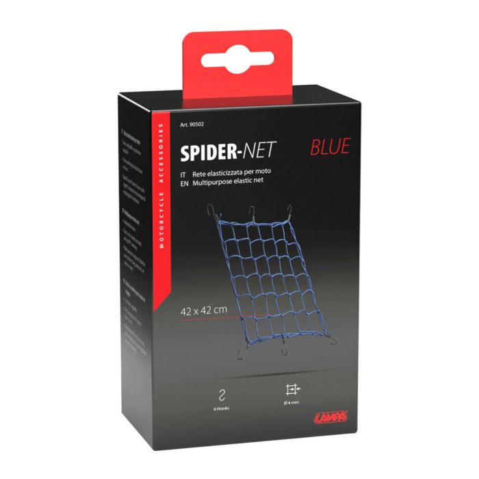 Rete Elastica 42x42 P/bagagli Blu