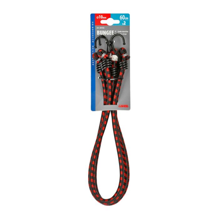 Coppia Corde Elastiche Cm. 60 Standard 10mm