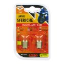 Paar kugelförmige Lampen 12v 5w Ba15s