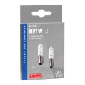 Coppia Lamp. 12v. Bay 9s 21w Nd