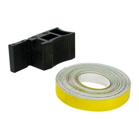 Profilo Ruote Riflettente Giallo Con Adattatore