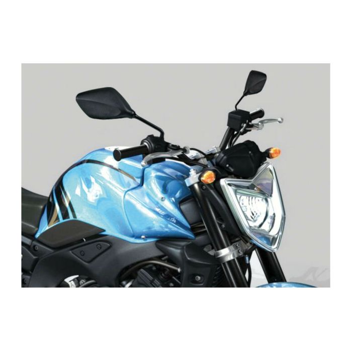 Coppia Specchi Lampa Moto Space