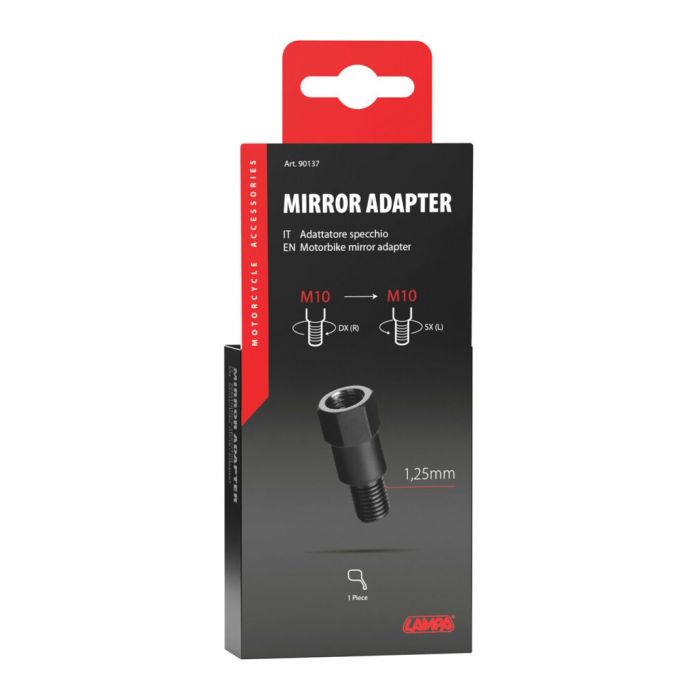 Lampa Adapter für Motorradspiegel von M10 R. auf M10 Sx