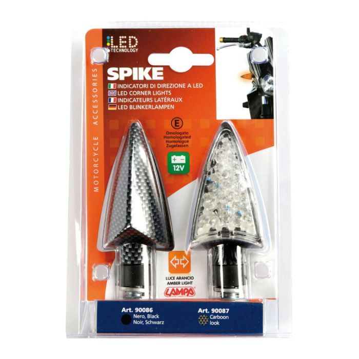 Paar LED-Pfeile Lampa bewährten Mod Spike 12V Carbon Look