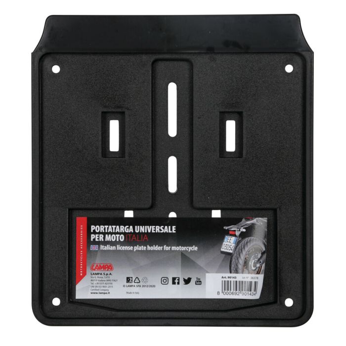 Porte-plaque d’immatriculation de moto